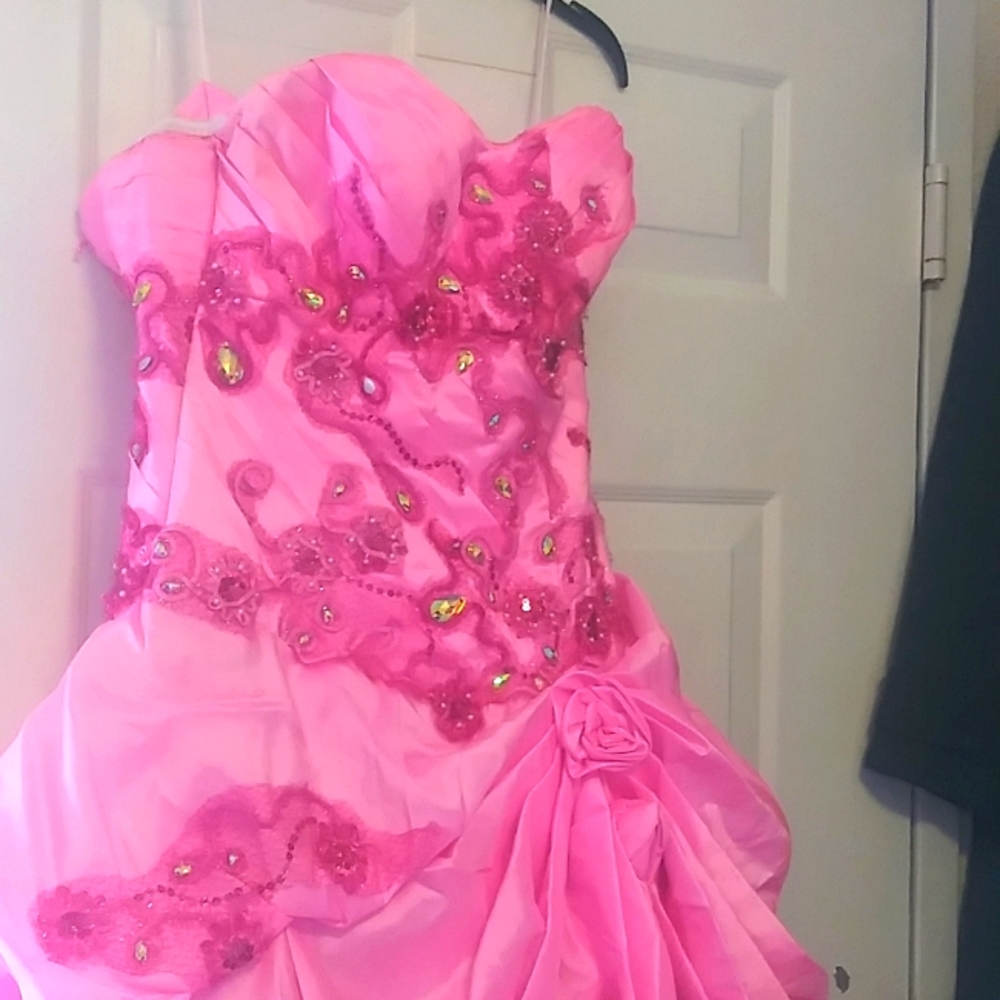 SOLD. SOLD. SOLD. Mary's beautiful dress.